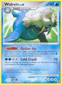 Walrein - pokemon TCG Card