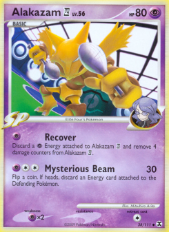 Alakazam 4 - pokemon TCG Card