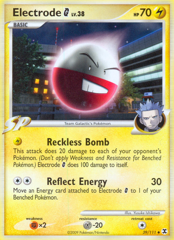 Electrode G - Pokémon TCG Card