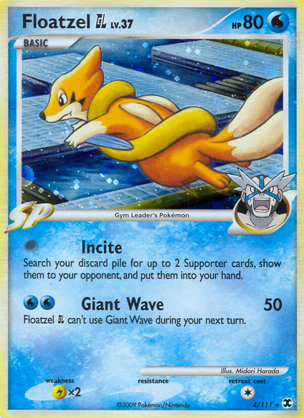 Floatzel GL - Pokémon TCG Card