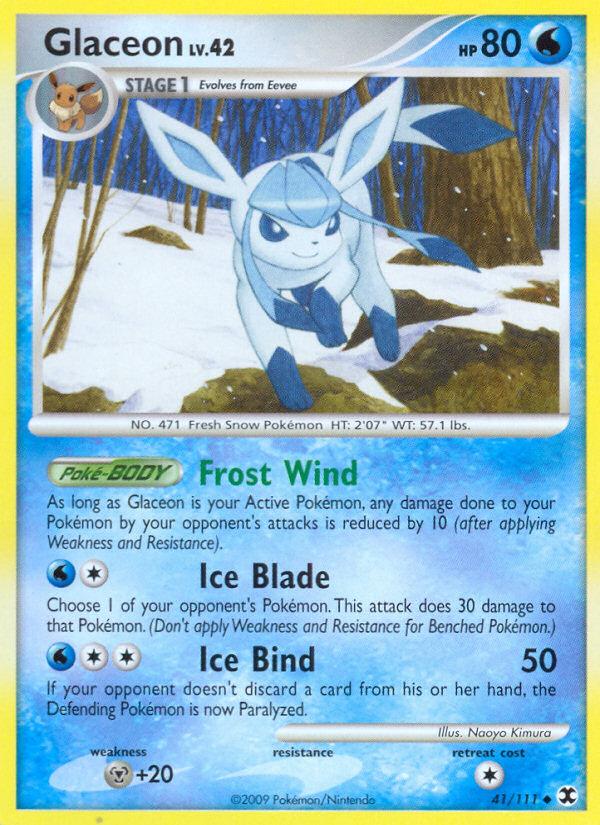 Glaceon - Pokémon TCG Card
