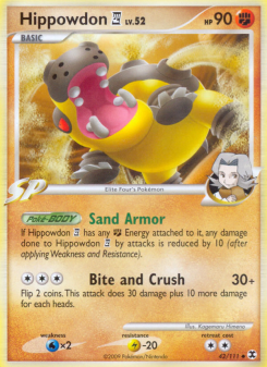 Hippowdon 4 - pokemon TCG Card