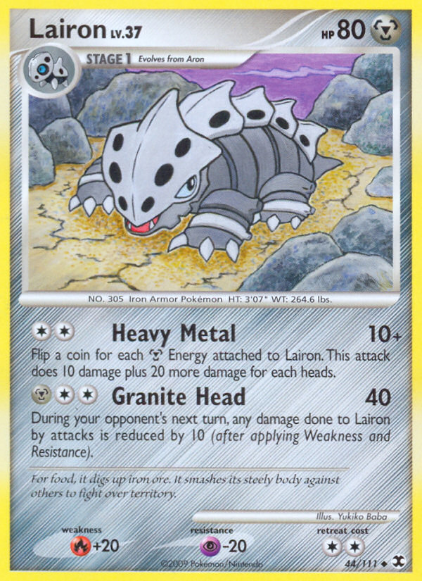 Lairon - Pokémon TCG Card
