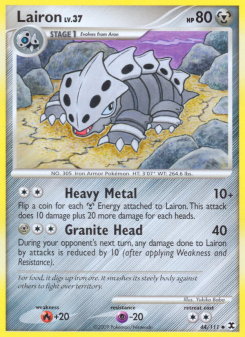 Lairon - pokemon TCG Card