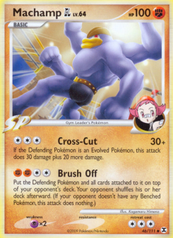 Machamp GL - pokemon TCG Card