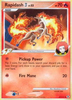 Rapidash 4 - pokemon TCG Card