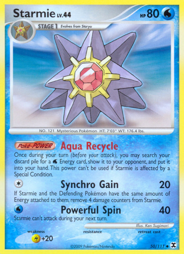 Starmie - Pokémon TCG Card