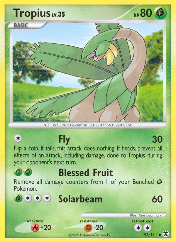 Tropius - Pokémon TCG Card