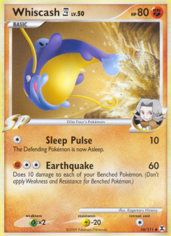 Whiscash 4 - pokemon TCG Card
