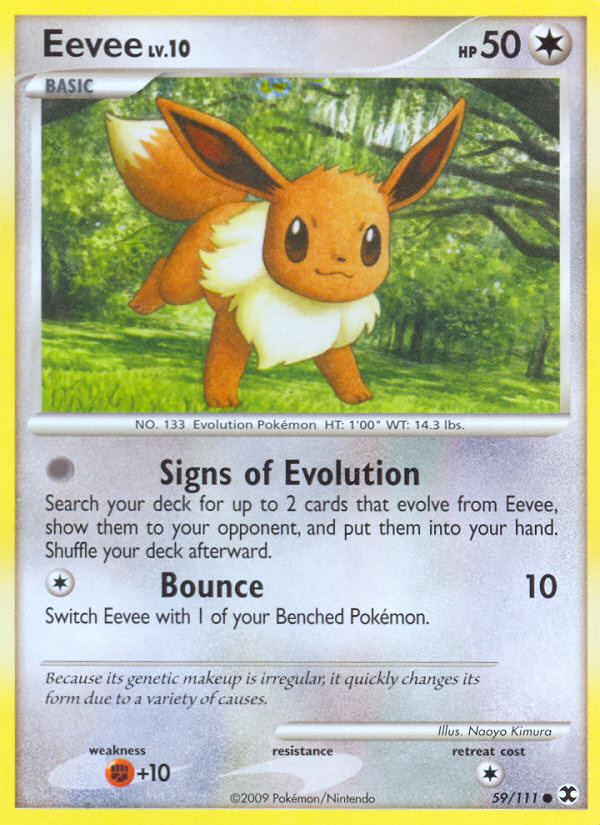 Eevee - Pokémon TCG Card