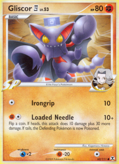 Gliscor 4 - pokemon TCG Card