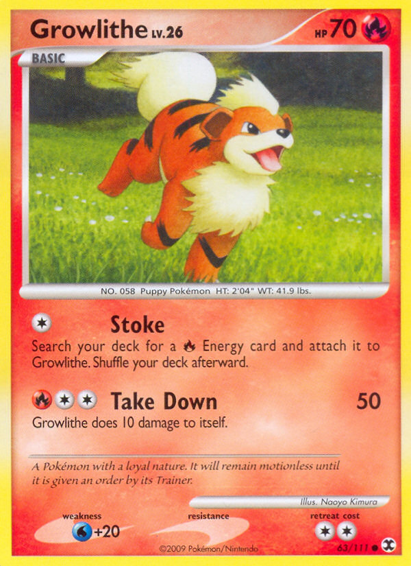 Growlithe - Pokémon TCG Card