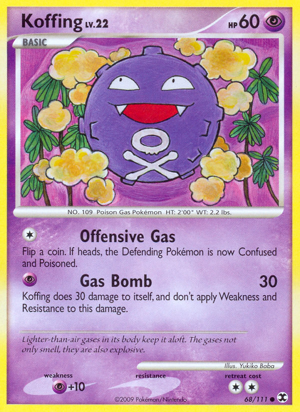 Koffing - Pokémon TCG Card