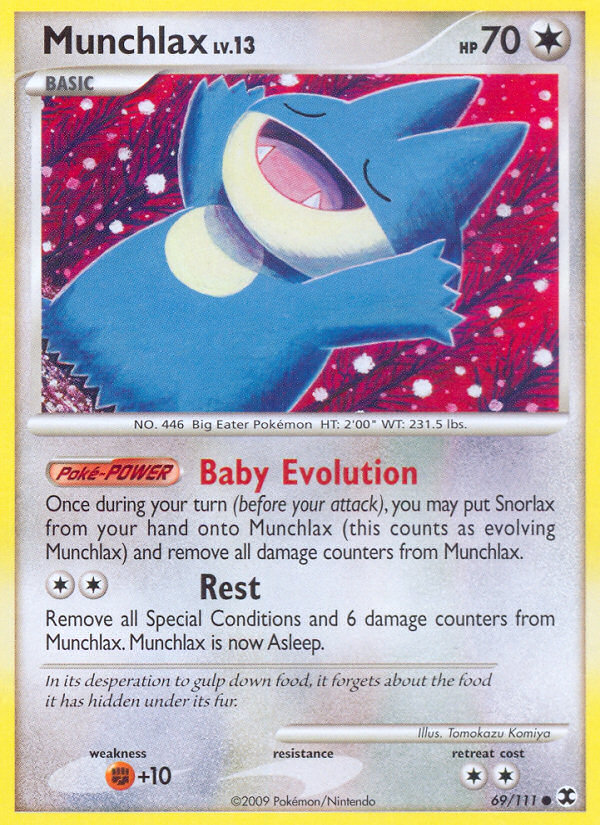 Munchlax - Pokémon TCG Card