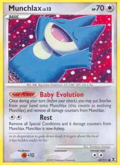 Munchlax - pokemon TCG Card