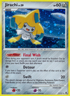 Jirachi - pokemon TCG Card