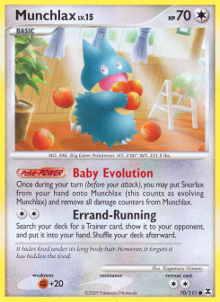 Munchlax - pokemon TCG Card