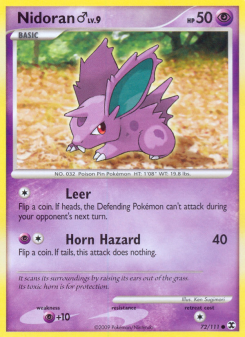 Nidoran♂ - pokemon TCG Card