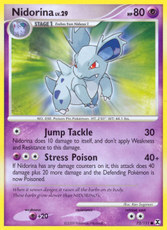 Nidorina - pokemon TCG Card