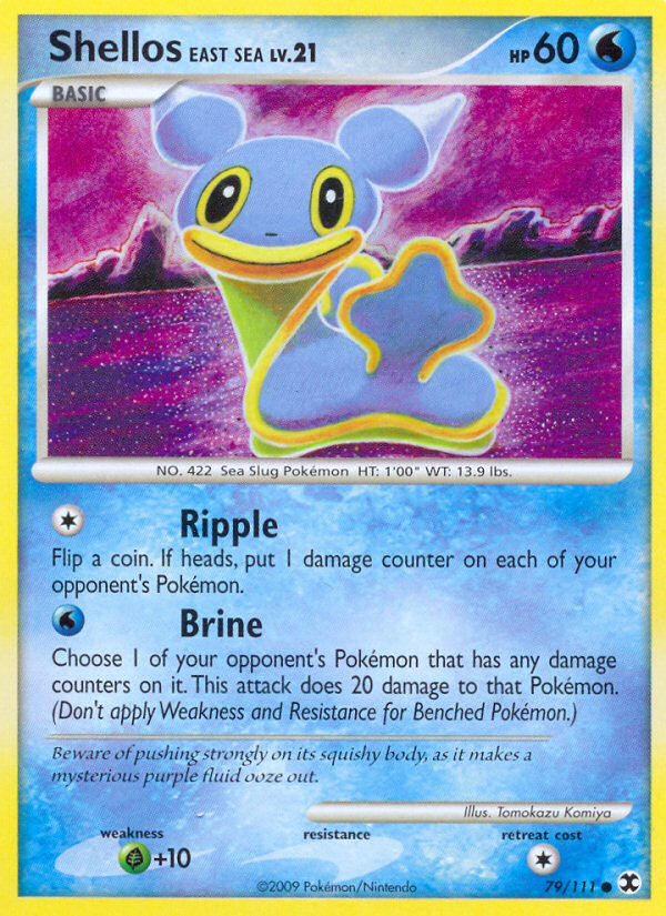Shellos East Sea - Pokémon TCG Card