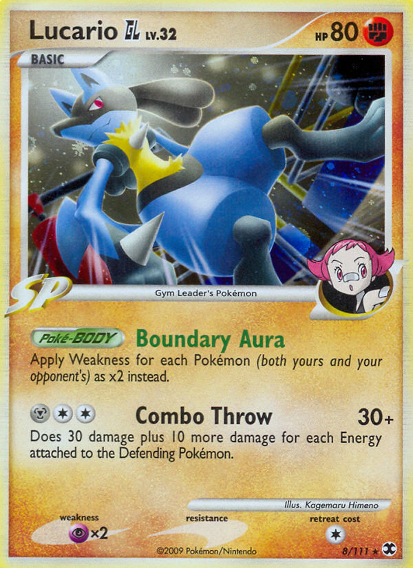Lucario GL - Pokémon TCG Card