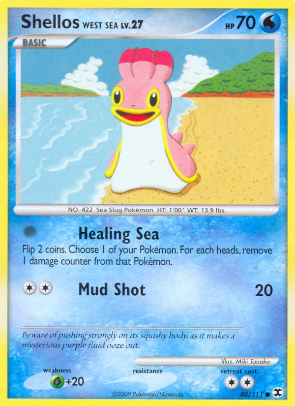 Shellos West Sea - Pokémon TCG Card