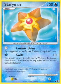 Staryu - pokemon TCG Card