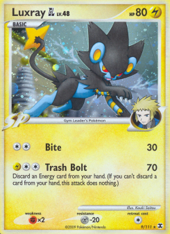 Luxray GL - pokemon TCG Card