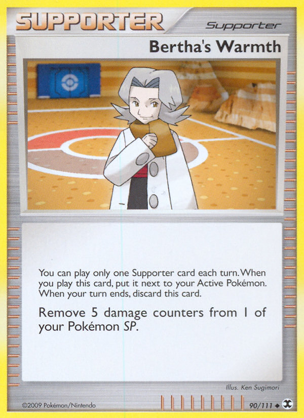 Bertha's Warmth - Pokémon TCG Card