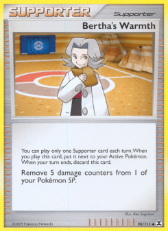 Bertha's Warmth - pokemon TCG Card