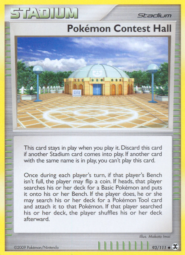 Pokémon Contest Hall - Pokémon TCG Card