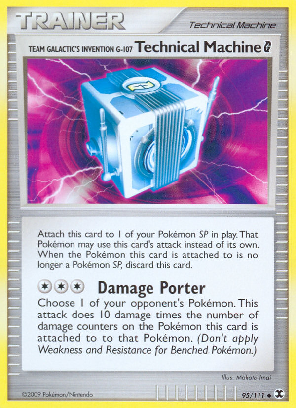 Team Galactic's Invention G-107 Technical Machine - Pokémon TCG Card