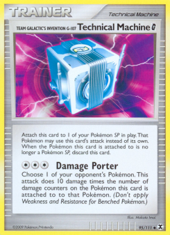 Team Galactic's Invention G-107 Technical Machine - pokemon TCG Card