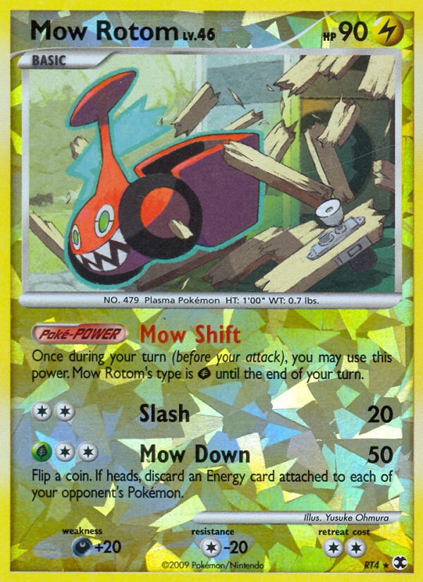 Mow Rotom - Pokémon TCG Card