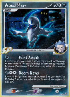 Absol G - pokemon TCG Card