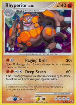 Rhyperior - pokemon TCG Card