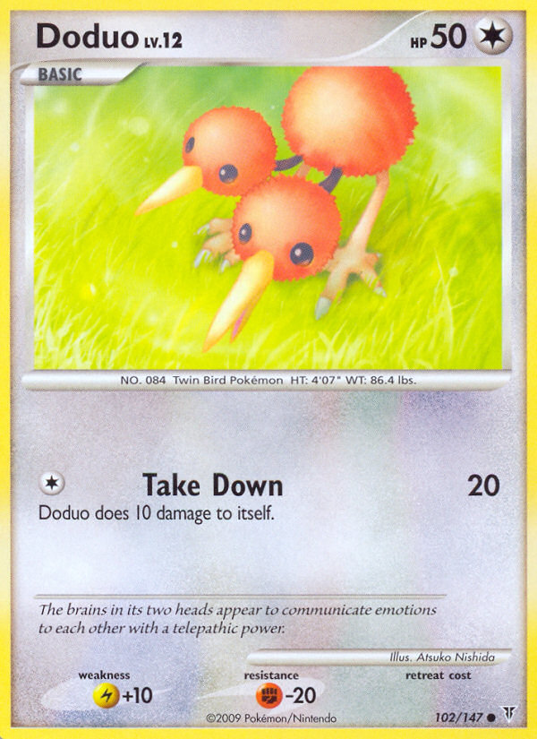 Doduo - Pokémon TCG Card