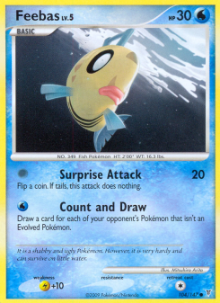 Feebas - pokemon TCG Card