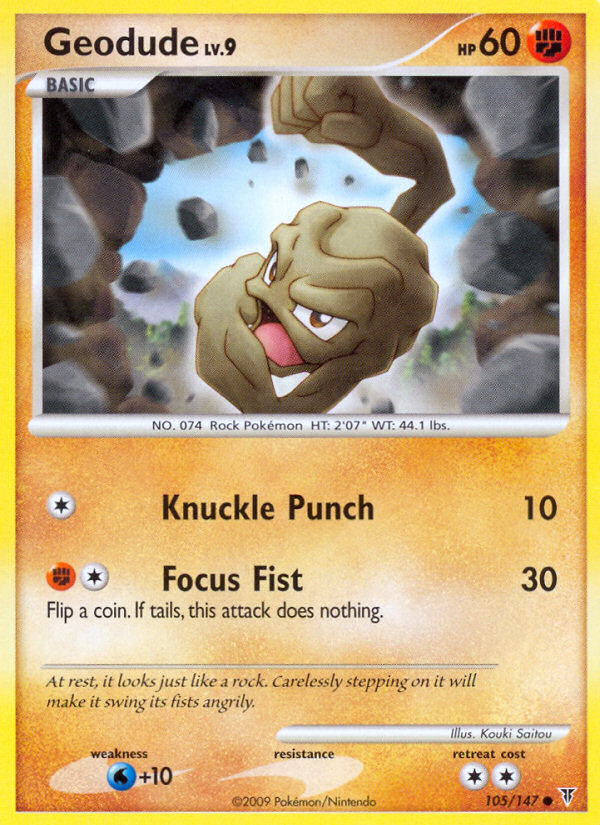 Geodude - Pokémon TCG Card