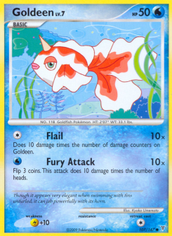 Goldeen - pokemon TCG Card