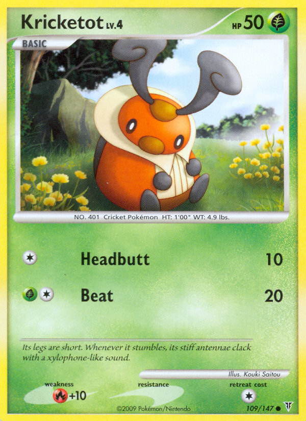 Kricketot - Pokémon TCG Card