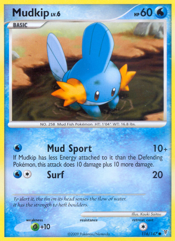Mudkip - Pokémon TCG Card