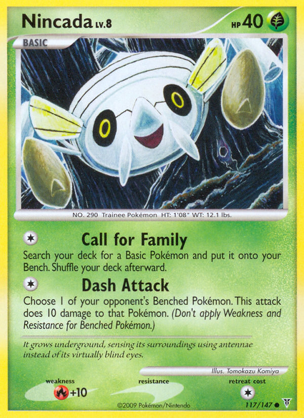 Nincada - Pokémon TCG Card