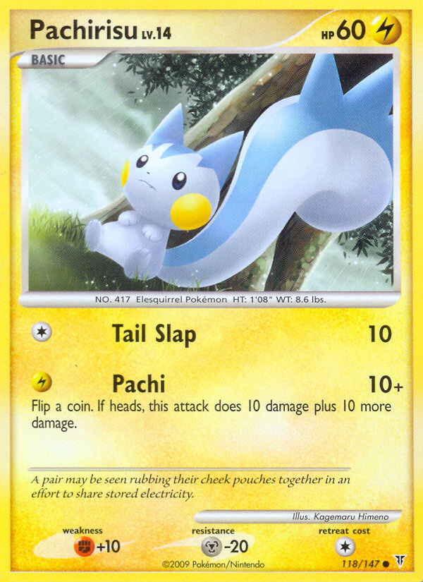 Pachirisu - Pokémon TCG Card