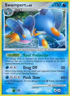 Swampert - pokemon TCG Card