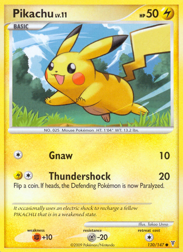 Pikachu - Pokémon TCG Card
