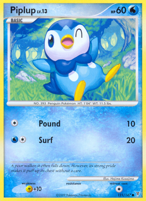 Piplup - Pokémon TCG Card