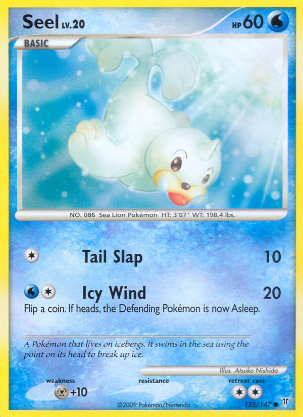 Seel - Pokémon TCG Card