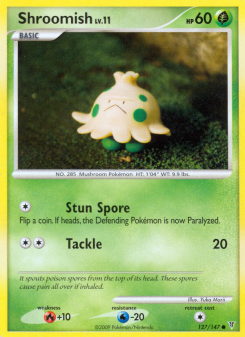 Shroomish - pokemon TCG Card