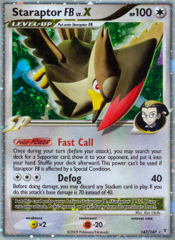 Staraptor FB - pokemon TCG Card